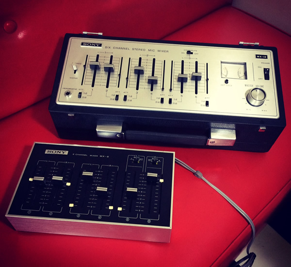 organ69 : [ap027]Sony 6 Channel Mixer MX-8