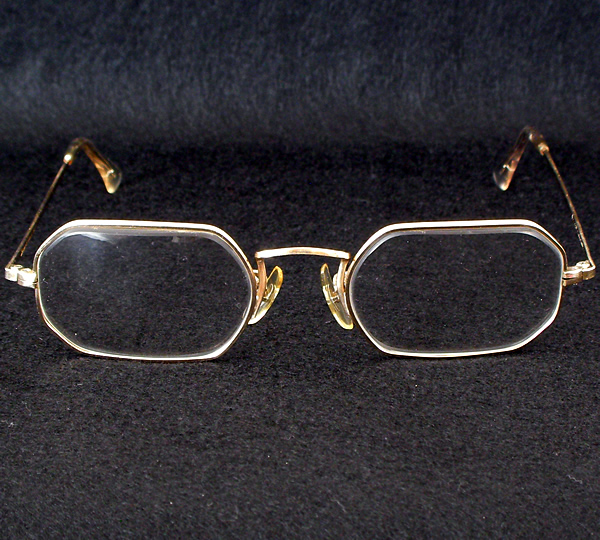 100 ％品質保証 眼鏡 shuron vintage オクタゴン 美品 眼鏡