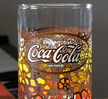 Coca Cola Novelty Glass Flower