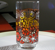 Coca Cola Novelty Glass Flower