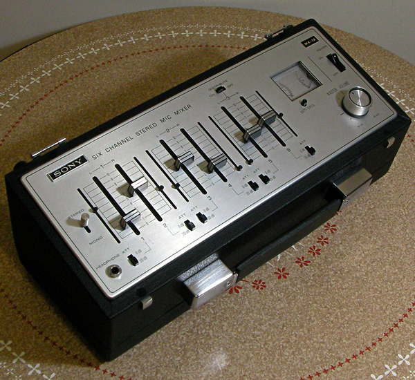 organ69 : [ap029]Sony Stereo Mic. Mixer MX-12
