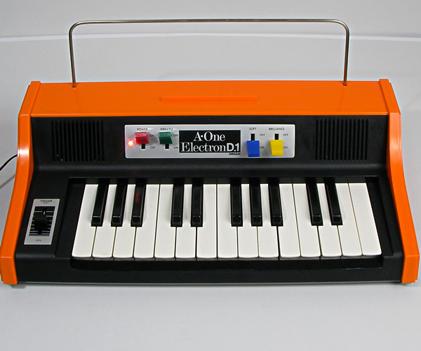 Toy organ A.One Electron D.1