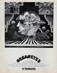 Yamaha Combo Organ 1971 "ORGANEYES"